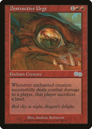 Destructive Urge [Urza's Saga] | GnG Games