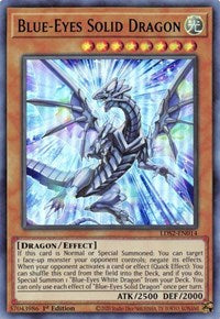 Blue-Eyes Solid Dragon (Green) [LDS2-EN014] Ultra Rare | GnG Games