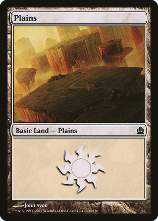 Plains (300) [Commander 2011] | GnG Games