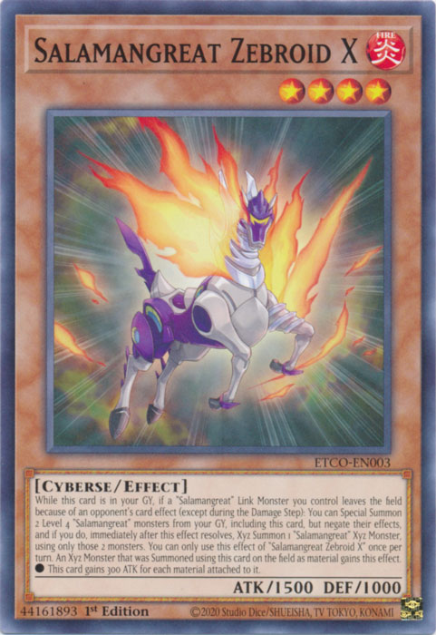 Salamangreat Zebroid X [ETCO-EN003] Common | GnG Games