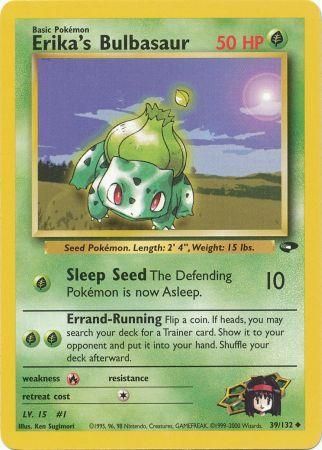 Erika's Bulbasaur (39/132) [Gym Challenge Unlimited] | GnG Games