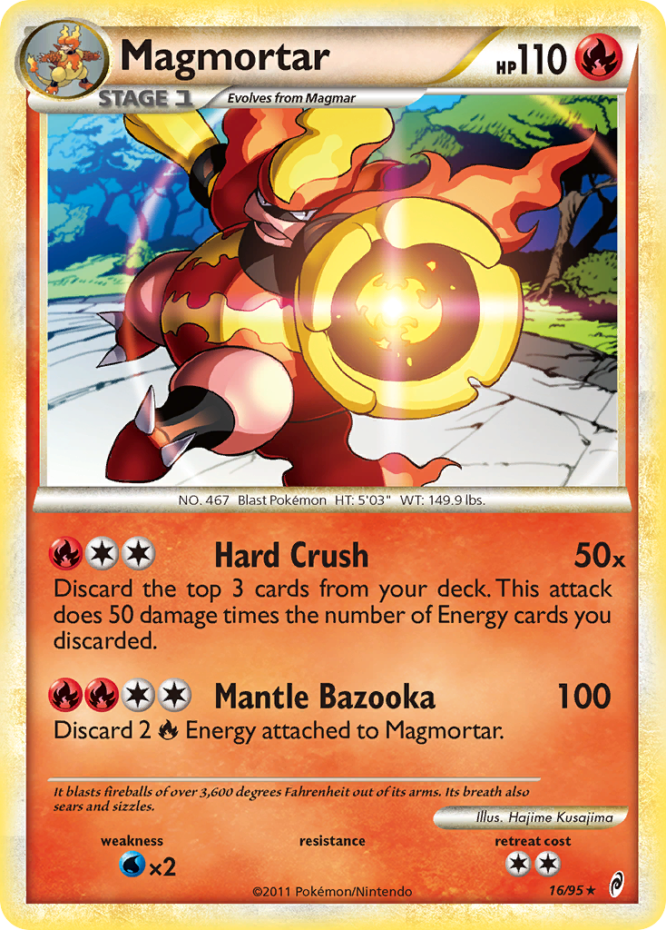 Magmortar (16/95) [HeartGold & SoulSilver: Call of Legends] | GnG Games