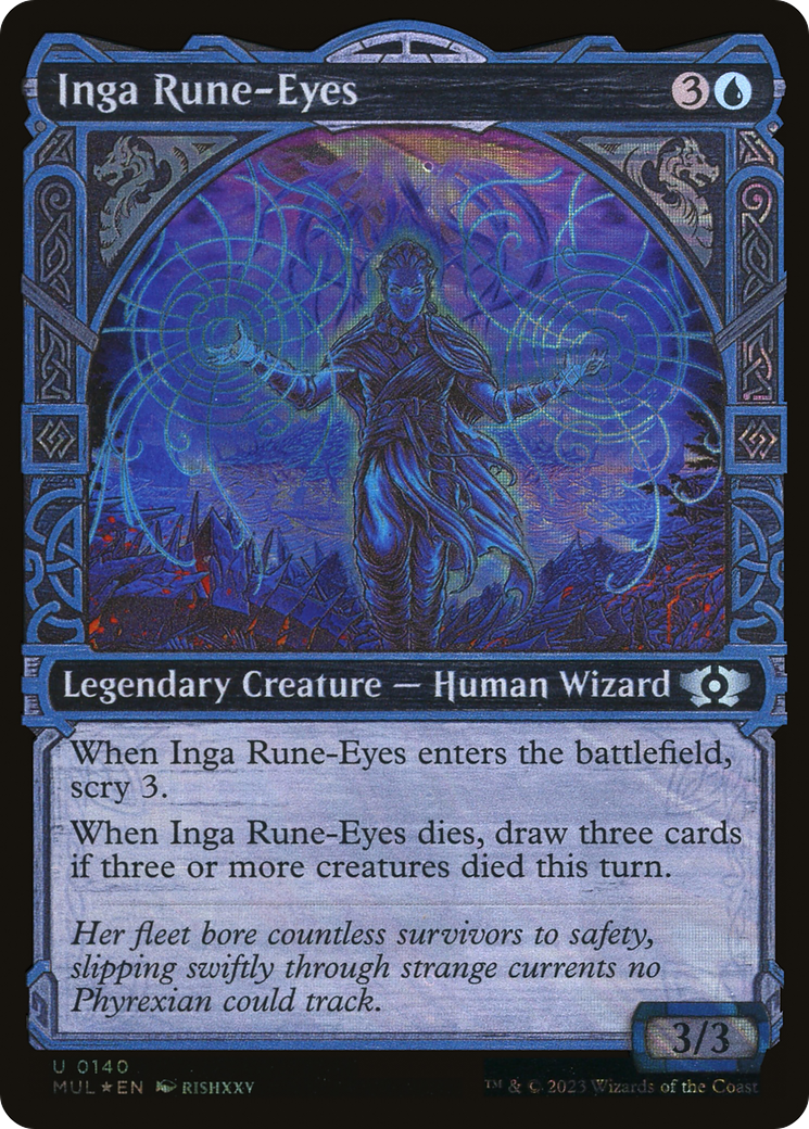 Inga Rune-Eyes (Halo Foil) [Multiverse Legends] | GnG Games