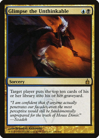 Glimpse the Unthinkable [Ravnica: City of Guilds] | GnG Games