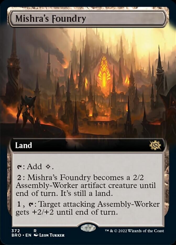 Mishra's Foundry (Extended Art) [The Brothers' War] | GnG Games