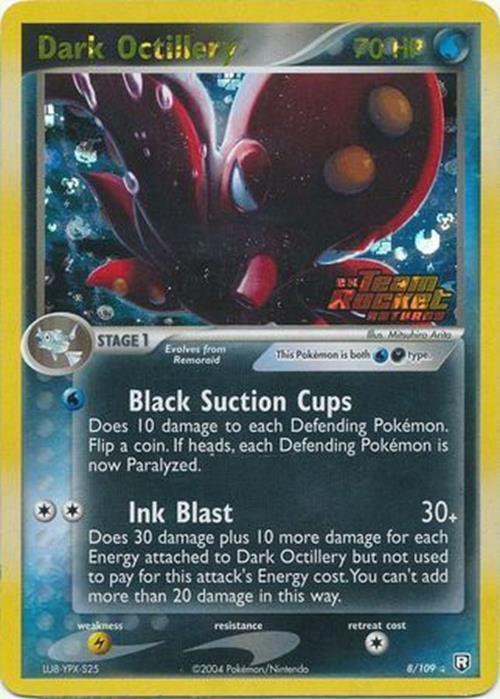 Dark Octillery (8/109) (Stamped) [EX: Team Rocket Returns] | GnG Games