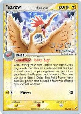 Fearow (18/100) (Delta Species) (Flyvees - Jun Hasebe) [World Championships 2007] | GnG Games