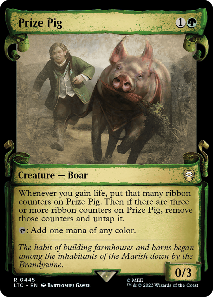 Prize Pig [The Lord of the Rings: Tales of Middle-Earth Commander Showcase Scrolls] | GnG Games