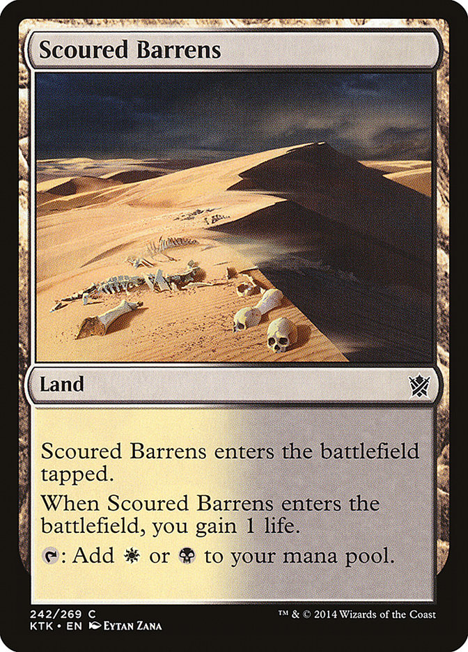 Scoured Barrens [Khans of Tarkir] | GnG Games