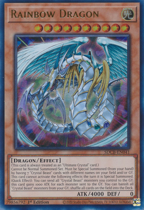 Rainbow Dragon [SDCB-EN041] Ultra Rare | GnG Games