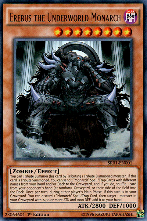 Erebus the Underworld Monarch [SR01-EN001] Ultra Rare | GnG Games