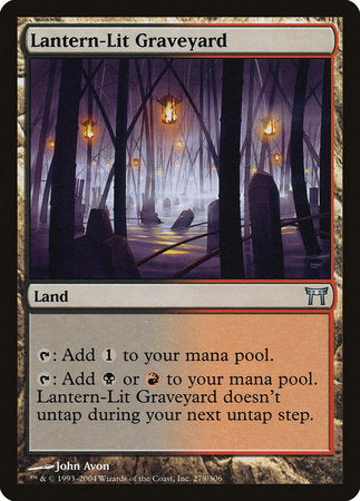 Lantern-Lit Graveyard [Champions of Kamigawa] | GnG Games