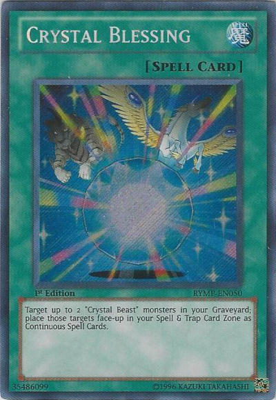 Crystal Blessing [RYMP-EN050] Secret Rare | GnG Games