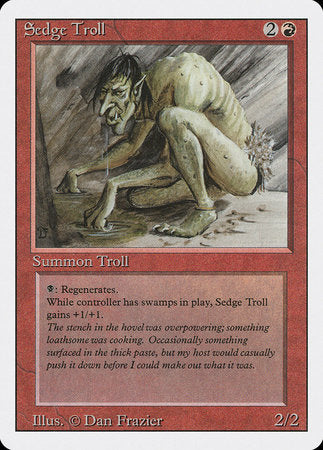 Sedge Troll [Revised Edition] | GnG Games