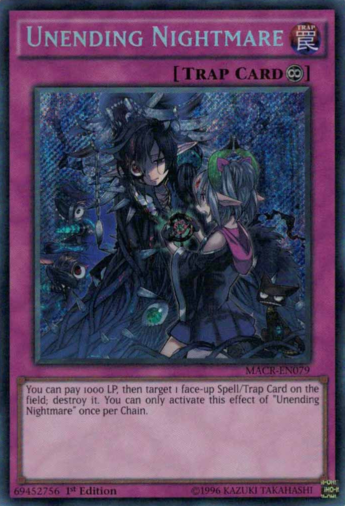 Unending Nightmare [MACR-EN079] Secret Rare | GnG Games