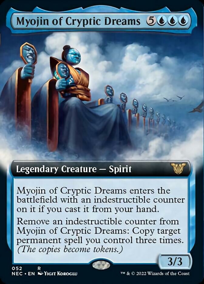 Myojin of Cryptic Dreams (Extended) [Kamigawa: Neon Dynasty Commander] | GnG Games