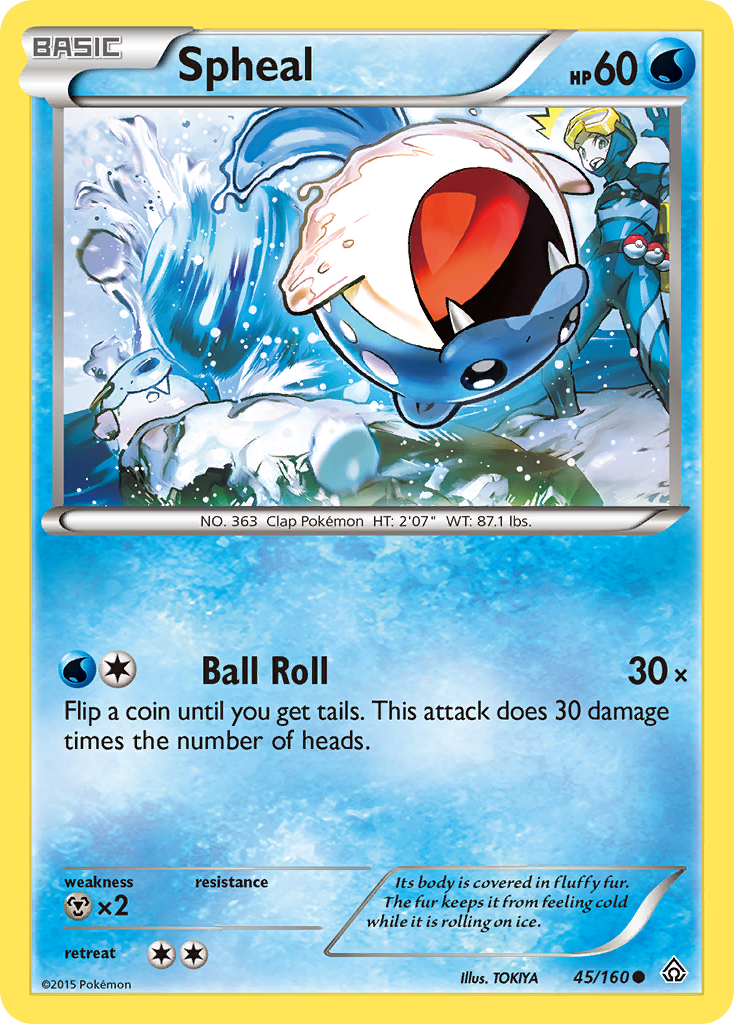 Spheal (45/160) [XY: Primal Clash] | GnG Games