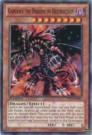 Gandora the Dragon of Destruction [SP13-EN041] Starfoil Rare | GnG Games