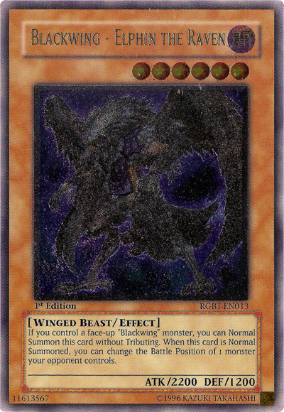 Blackwing - Elphin the Raven (UTR) [RGBT-EN013] Ultimate Rare | GnG Games