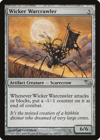 Wicker Warcrawler [Shadowmoor] | GnG Games