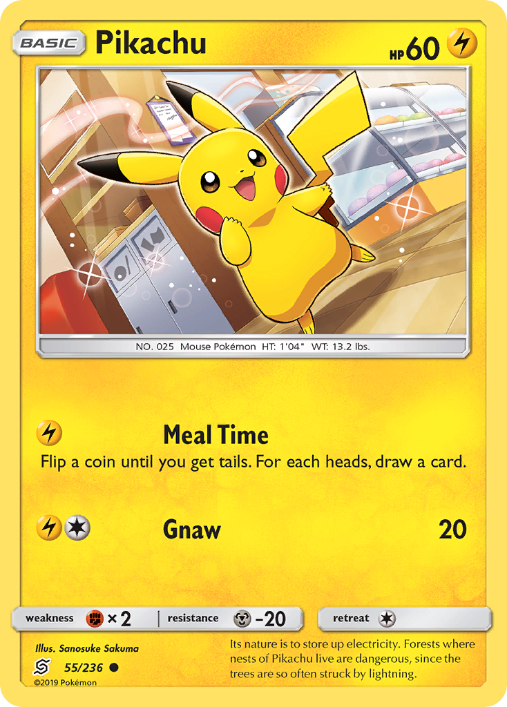 Pikachu (55/236) [Sun & Moon: Unified Minds] | GnG Games