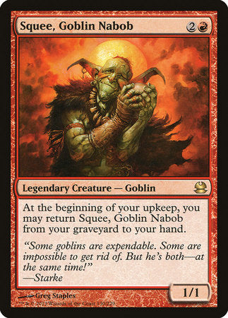 Squee, Goblin Nabob [Modern Masters] | GnG Games