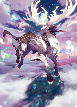 Hinata, Dawn-Crowned Art Card [Kamigawa: Neon Dynasty Art Series] | GnG Games
