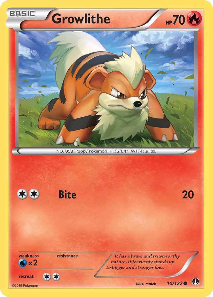 Growlithe (10/122) [XY: BREAKpoint] | GnG Games