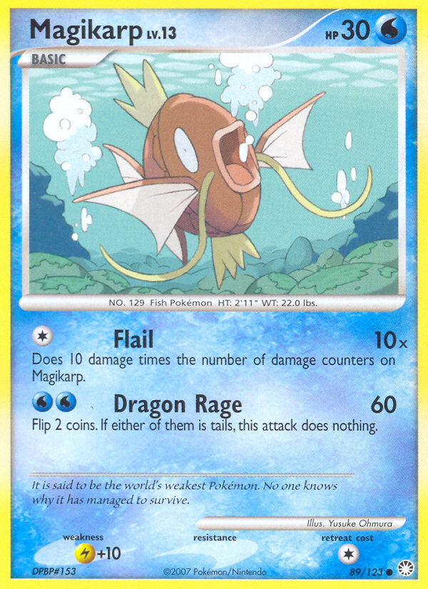 Magikarp (89/123) [Diamond & Pearl: Mysterious Treasures] | GnG Games