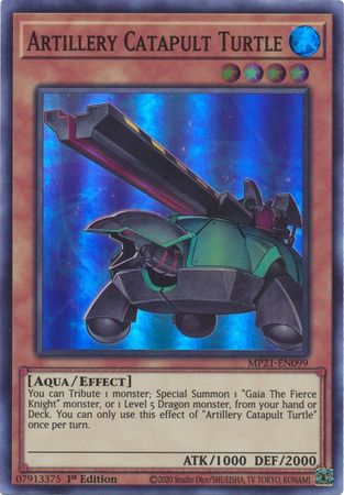 Artillery Catapult Turtle [MP21-EN099] Super Rare | GnG Games