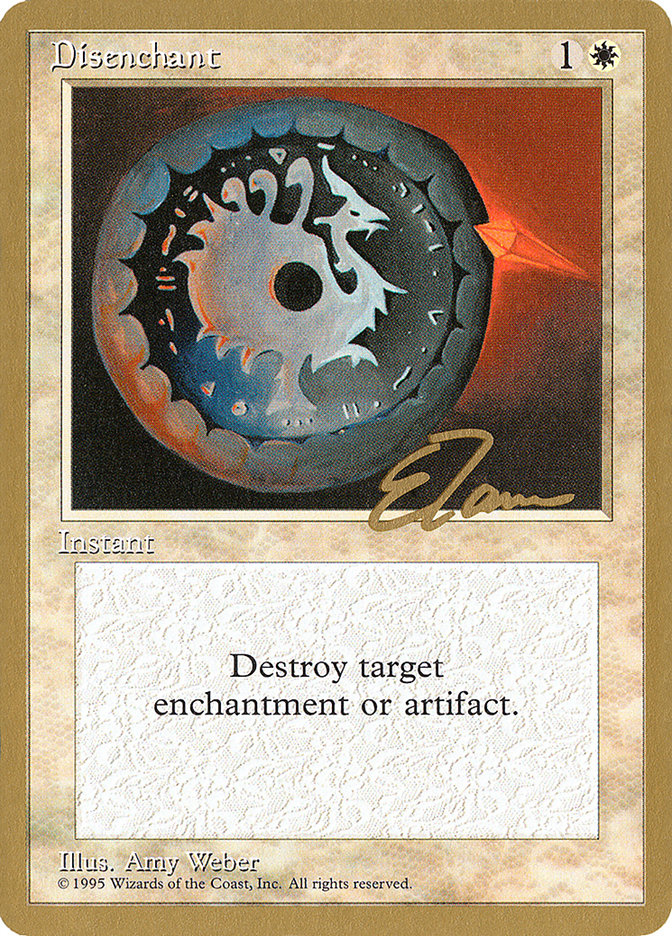 Disenchant (Eric Tam) [Pro Tour Collector Set] | GnG Games