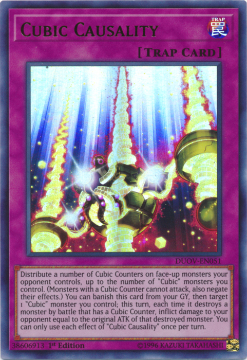 Cubic Causality [DUOV-EN051] Ultra Rare | GnG Games