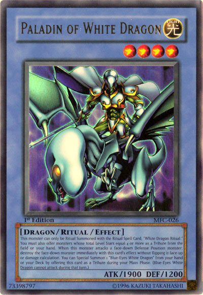 Paladin of White Dragon [MFC-026] Ultra Rare | GnG Games