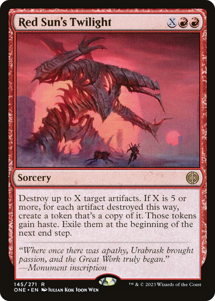 Red Sun's Twilight [Phyrexia: All Will Be One] | GnG Games