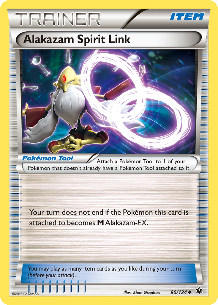 Alakazam Spirit Link (90/124) [XY: Fates Collide] | GnG Games