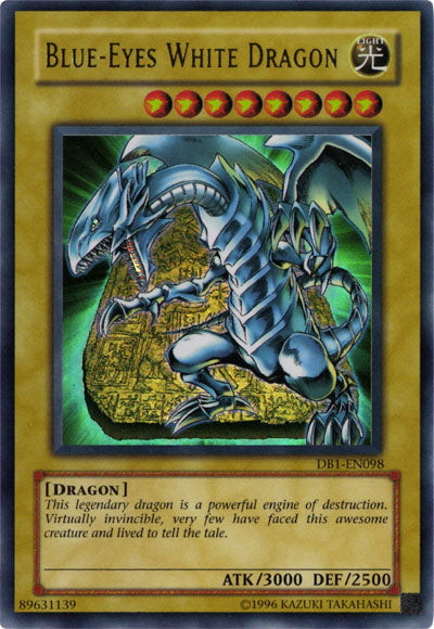 Blue-Eyes White Dragon [DB1-EN098] Ultra Rare | GnG Games