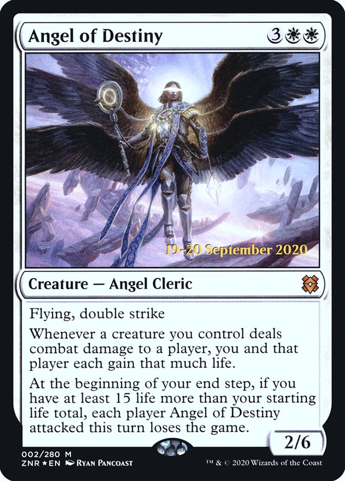 Angel of Destiny  [Zendikar Rising Prerelease Promos] | GnG Games