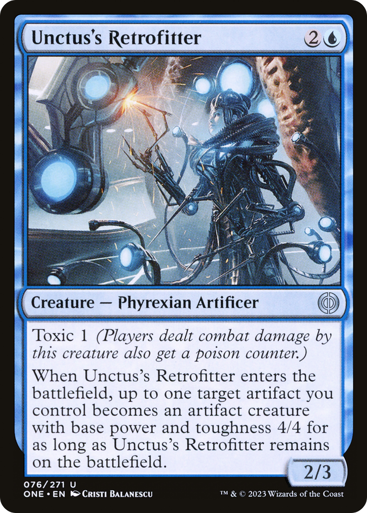 Unctus's Retrofitter [Phyrexia: All Will Be One] | GnG Games