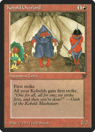 Kobold Overlord [Legends] | GnG Games