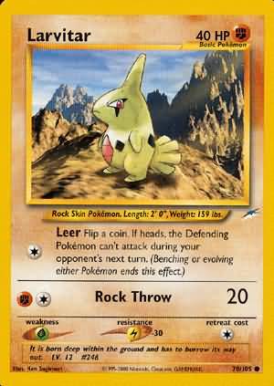 Larvitar (70/105) [Neo Destiny Unlimited] | GnG Games