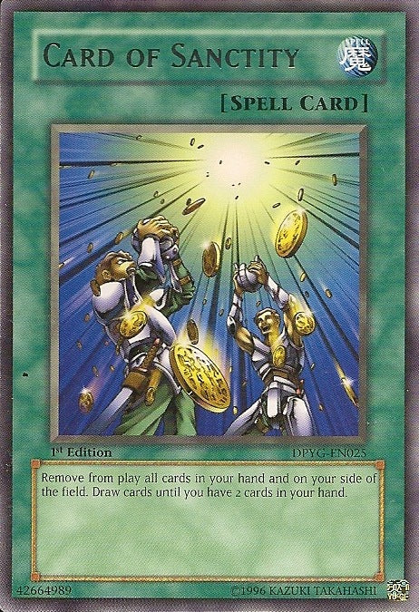 Card of Sanctity [DPYG-EN025] Rare | GnG Games