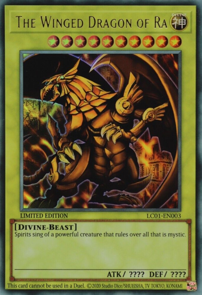 The Winged Dragon of Ra (25th Anniversary) [LC01-EN003] Ultra Rare | GnG Games