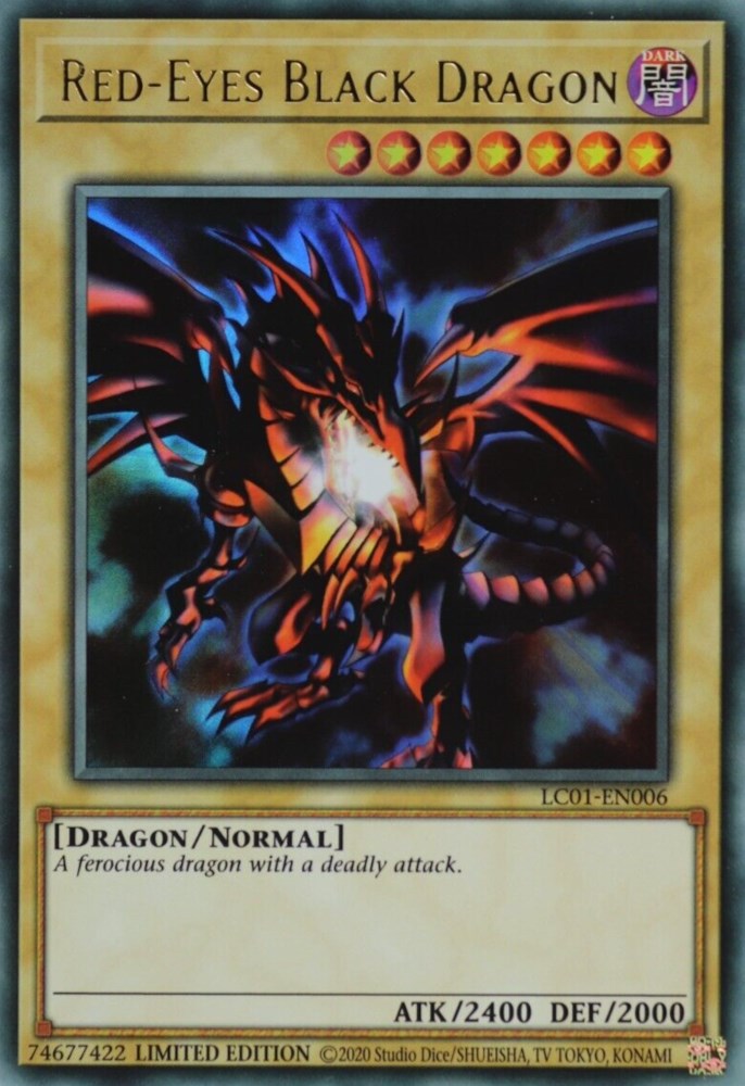 Red-Eyes Black Dragon (25th Anniversary) [LC01-EN006] Ultra Rare | GnG Games