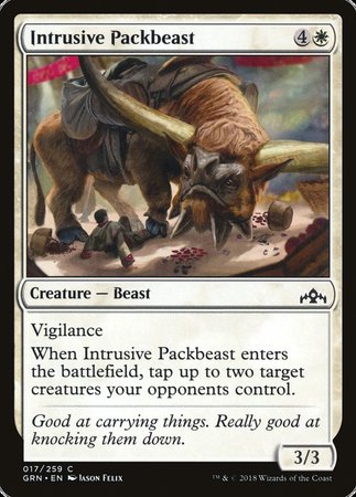 Intrusive Packbeast [Guilds of Ravnica] | GnG Games