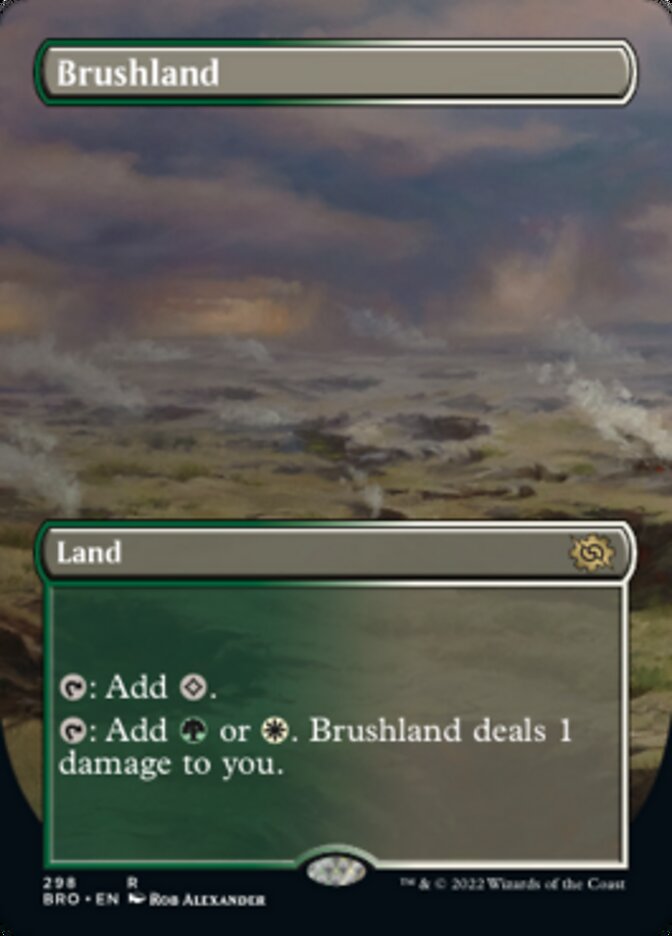 Brushland (Borderless Alternate Art) [The Brothers' War] | GnG Games
