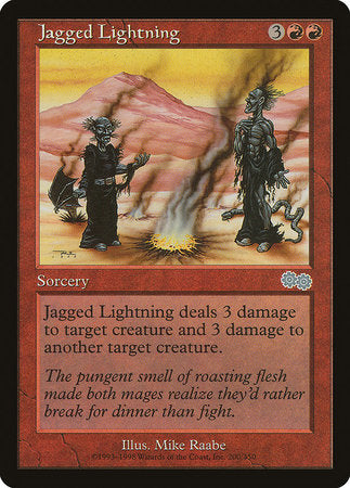 Jagged Lightning [Urza's Saga] | GnG Games