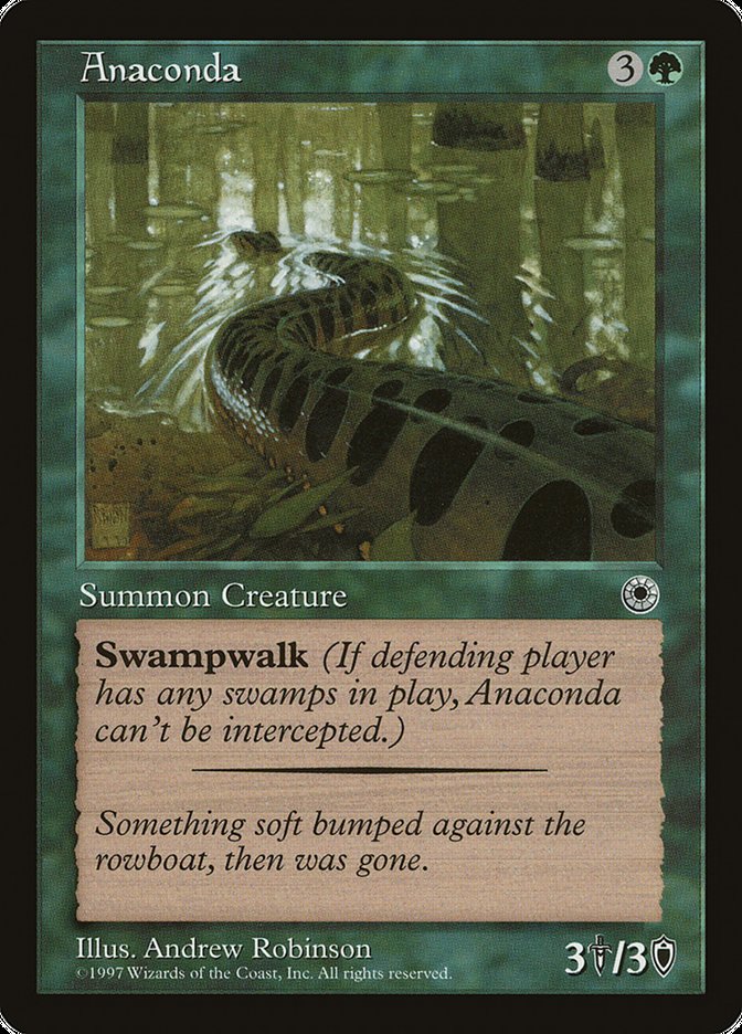 Anaconda (With Flavor Text) [Portal] | GnG Games