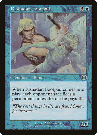 Rishadan Footpad [Mercadian Masques] | GnG Games