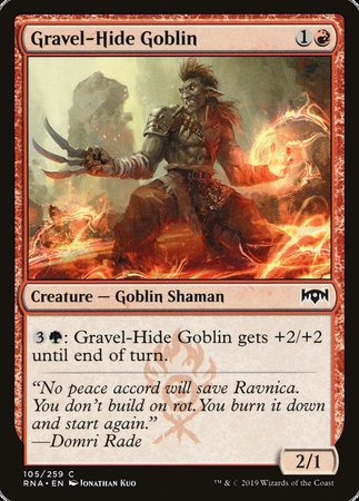 Gravel-Hide Goblin [Ravnica Allegiance] | GnG Games