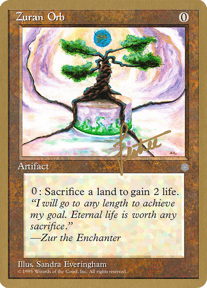 Zuran Orb (Bertrand Lestree) [Pro Tour Collector Set] | GnG Games